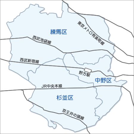 訪問可能範囲地図